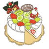 岡山県産の晴苺＆シャインマスカットのホールケーキ「クリスマスケーキ2024　予約承ります!! 【行徳・妙典・市川市・浦安市・江戸川区周辺でリフォームをお考えなら東京ベイクリエイト】」