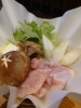 「鍋の季節到来！一名様用の紙鍋料理始めました♪」