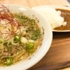 手稲区新発寒【大衆食堂 中華そばとおコメの店 メシケン。】さんの超お得メシケンセット！　青唐辛子担々麺とメシケンカレー