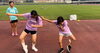 ナルトダンスをする愉快な仲間たち笑「小学生クラブの活動時間と内容についてご紹介します」