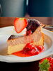 ストロベリーバスクチーズケーキ「【いちごフェア はじまりました】」