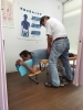 整体施術中(痛みのある場所の関連場所を整えます)「「冷えると痛みが増す」を改善!」