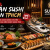 Top 9 quán sushi ngon TPHCM: Khám phá sushi băng chuyền và những địa điểm Nhật đáng trải nghiệm
