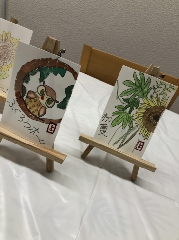 代表の作品「ワークショップ開催しました！」