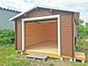 自分だけの夢を叶える空間「北海道で人気｜ガレージが大型小屋に変わる19㎡ログハウスという新提案」