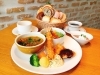鳥取和牛の牛すじカレーのセット「本日より!3月のフェア「あつあつカレー3種フェア」開催!」