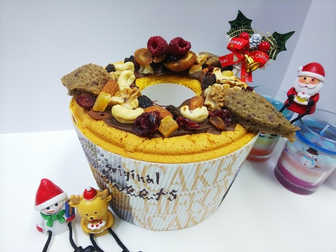 クリスマスケーキご予約受付開始です 生クリームを使わないので常温保存できます 紅茶と米粉シフォンケーキのお店 Tea Cafe Dakkeのニュース まいぷれ 新潟市