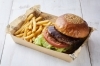 フレンチフライ付き♪「The BEACH BURGER HOUSEの絶品テリヤキバーガー🍔」