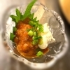 マグロ酒盗クリームチーズ