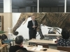 日本１２０学会　中村代表にご挨拶を頂戴しました。「一般社団法人　日本１２０学会の中村代表がスマホ教室を視察に来られました。」