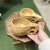 手に馴染む持ちやすさ「「もう少し大きければ」を叶えた✨大きめククサをチェック❗」