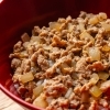 豚そぼろガリバタ醤油丼