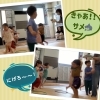サメだ、逃げろ!!みんな、笑顔いっぱい!「南区のピアノ音楽教室♪不思議な世界を音楽に合わせて子ども達と描く!わくわく笑顔あふれるリトミックレッスン【南区&下京区のピアノ・リトミック・英語リトミック・ベビーリトミック】」