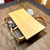 「[どんなお部屋にも合うテーブル]の紹介。一枚板テーブル、無垢のテーブル、ダイニングテーブルの札幌市清田区の家具の店、Ties interior。」