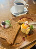 デザートも付いてますよー「たらこパスタ好き…♡」