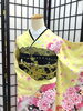 「ふりそでsanQ高砂店👘菜の花色🌼洋柄お振袖コーディネート✨春休み来店予約事前承り中🌸【東京都葛飾区限定！成人式の豪華振袖フルセットレンタル店】」