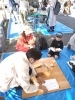 作業風景「建ちゃん祭り」