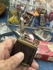 普通にタバコに火を着けます「ビンテージ BEATTIE JET LIGHTER パイプ&タバコ 箱入」