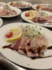ゆうあんコース　カルパッチョ「季節の食材も楽しめる！コース料理のご案内」