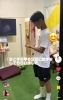 手のひらと手の甲拍手「サッカーのバランス改善エクササイズ②小脳簡単チェック|パーソナルジム西川口」
