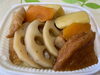 レンコンたちの煮物「八王子シフォンケーキ　　G&Bみづき」