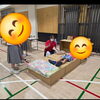 「🏫葛飾区立本田中学校で「防災のちから教室」開催❗️📦段ボールベッド・まくら体験や避難所運営ゲーム、災害時緊急ダイヤルVR、応急手当などを通して中学生が楽しく防災を学ぶ！🌀台風19号の水害映像から日頃の備えの大切さも実感💚」
