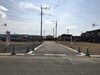 HINATOWN室岡入口「「HINATOWN(ひなタウン)室岡」好評分譲中！」