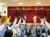 「2月19日　交野幼稚園でのパフォーマンスショーを見に行きました。」