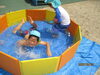 「水遊び気持ちがいいね～☆」