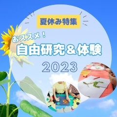 【磯子区・金沢区☆夏休み2023】夏休みの自由研究にオススメのスポット&体験特集！