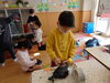 僕もチョウチンアンコウが作りたい！「作ったり，描いたりして遊ぶの楽しいね♪」