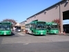 運転体験で使用するバス「バス会社合同説明会＆バス運転体験会開催のお知らせ　【平和橋自動車教習所】」