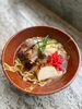 人気Ｎｏ．1  『琉球そば』　鰹節と昆布の旨味‼️「早朝から　ことこと　じっくり　炊き込んだ　鰹節と昆布のスープ‼️」