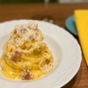 カルボナーラ【太めのロングパスタ】