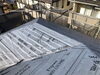 防水シートを設置中の様子です。シートなので貼れます「【船橋市二和西で工事完了！】K様邸の屋根カバー・外壁塗装工事　～外壁塗装専門店のユウマペイント船橋店～」