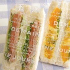 西区八軒【Mog＆coco（モグアンドココ）】さんのお店で作るフレッシュサンドイッチ