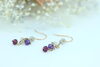 ピアス「カラーストーンの秋らしいピアス」
