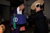 西大寺観音院に到着、原木をお納めする棒頭「令和2年1月30日午前0時『宝木取り』」
