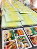 折詰二段箱膳と寿司折詰で税込5,400円。「春分の日ですね！歓送迎会・お花見は　あがわで！」