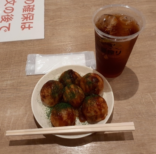 色々教わったけど、結局シンプルにソースと青のり「大阪名物を食す！」