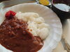 お子様も食べられる甘口カレーです😋🍴💕「飯豊町の《手ノ子スキー場🎿》の食堂に行ってきました✨」