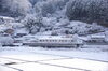 ファミリア遠景、まるで冬「彼岸に雪化粧！！」