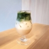 甘酒抹茶ラテ