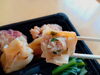 「魚沼のニューキッチンカー！魚沼餃子庵。皮から手作りのジューシーな餃子と、生姜の効いた唐揚げをお弁当で！」