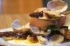 「NEW!!『ホワイトアスパラのグリル　アサリと生ハムのクリームソース🐚』」