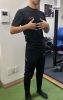 胸肋関節の動き確認「【スポーツ体作りコース】高校生サッカー選手3週間集中トレーニング⚽️｜パーソナルジム川口・西川口」
