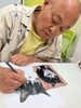 おうちの猫を毛並みからじっくりと描いていきます「【猫の絵を描く教室】【中央区の猫の絵教室】猫絵師　目羅健嗣先生とうちの子を色鉛筆で描きましょう🐱」