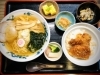 ラーメンかつ丼セット「よる定食やってます！」