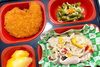 冷しゃぶゴマドレ＆エビカツ「６月４日のお弁当🍱」