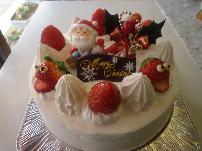6号（18センチ）3,888円「クリスマスケーキ～伊奈町のケーキ屋シャンティ洋菓子店～」